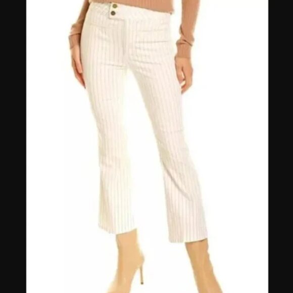 Frame Denim Denim - Frame Denim White Flare Jeans